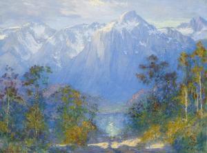 HENRY Harry Raymond 1882-1974,High Sierras landscape,John Moran Auctioneers US 2019-04-09