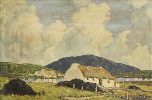 HENRY Paul 1877-1958,Lakeside Cottages, Connemara,Morgan O'Driscoll IE 2019-03-19