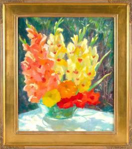 HENSCHE Ada Reyner 1901-1985,Floral still life,Eldred's US 2024-03-13