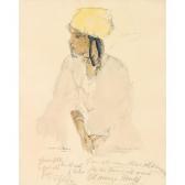 HENSEL Maurice 1890,"JEUNE MAURESQUE" "YOUNG MOORISH GIRL",1930,Tajan FR 2019-02-21