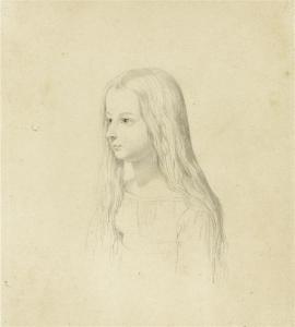 HENSEL Wilhelm 1794-1861,Portrait of Elisabeth Grafin Vosg,1822,Galerie Koller CH 2010-09-14