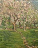 henselmann norbert leo 1891-1966,Orchard in blossom,Rosebery's GB 2008-10-16