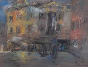 HENSHAW Glenn Cooper 1885-1946,Venetian Street Scene,Wickliff & Associates US 2022-11-05