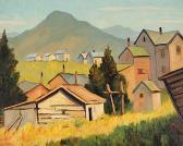 HENSON Percy Henry Edgar 1890-1975,Maple Leaf Village - CrowsnestPass,1948,Levis CA 2008-04-20