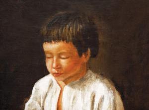 Hentia Sava 1848-1904,Peasant Child,1911,Artmark RO 2022-10-24