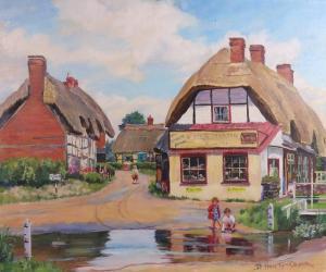 HENTY Deirdre,A view of Kings Somborne,Bellmans Fine Art Auctioneers GB 2018-02-14