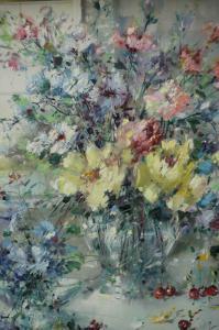 HENZE MORRO Ingfried Paul 1925-2013,Impressionist still life of flowers,Criterion GB 2023-01-04