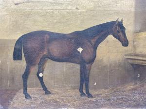 HEPPER George 1839-1868,Horse in Stable,Duggleby Stephenson (of York) UK 2022-02-25