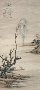 HEQING GU 1766-1836,CHARACTER AND LANDSCAPE,China Guardian CN 2016-03-26