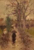 HERALD James Watterson 1859-1914,A Rainy Day,Bonhams GB 2015-10-29