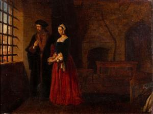HERBERT John Rogers,Sir Thomas More and his Daughter,Bearnes Hampton & Littlewood 2024-01-16