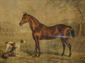 HERBERTE Edward Benjamin 1857-1893,Equestrian portrait,1877,Gilding's GB 2023-07-04