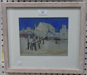 HERDMAN M.E,The Old Jetty,Tooveys Auction GB 2016-05-18