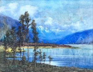 HERDMAN SMITH Robert,Looking towards the Otara from Lake Brunner,International Art Centre 2023-08-22