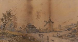 HERDMAN Stanley 1800-1800,Stanley Herdman Gallows Mill, London Road, and Pem,Mallams GB 2023-01-11