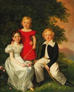 HERDT Friedrich Wilhelm 1791-1842,Siblings,Palais Dorotheum AT 2016-06-30