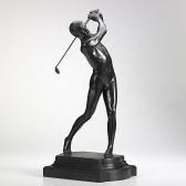 HERING Henry 1874-1949,Study of a Golfer,1936,Rago Arts and Auction Center US 2010-11-13