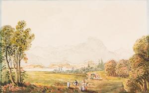 HERIOT George 1766-1844,Loch Arroquhar,Heffel CA 2022-01-27