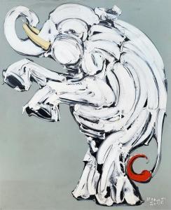 HERIYANTO Wenas 1986,White elephant,2011,Sidharta ID 2023-01-28