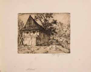 HERMAN Hans 1885-1980,Sibiel- Ansicht eines Bauernhauses,Auktionshaus Dr. Fischer DE 2017-12-08