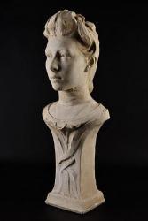 HERMAN Paul 1874-1940,Buste de jeune-fille,Hotel Des Ventes Mosan BE 2018-06-13