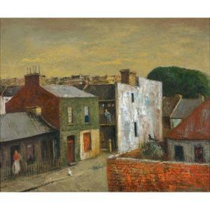 HERMAN Sali Yakubowitsch 1898-1993,OLD HOUSES,1966,Sotheby's GB 2009-11-23