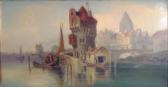 HERMANN Ludwig 1812-1881,Dutch view of Barbican,Lots Road Auctions GB 2009-01-04