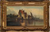HERMANN Ludwig 1812-1881,Hollandische Landschaft,1870,Ro Gallery US 2018-10-30