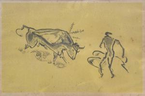 HERMES Gertrude Anna B 1901-1983,Bullfight 1 No. 23,1954,Gilding's GB 2024-04-16