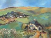 HERNDON RUBY 1924,Landscape with cottages,Keys GB 2017-05-26