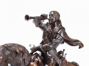 HERNICK Alois 1887-1939,Horseman with Trumpet,c.1910,Auctionata DE 2016-04-19