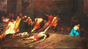 HERRERA Dr Toribio 1888-1968,Copia de Spoliarium,1881,Leon Gallery PH 2015-06-13