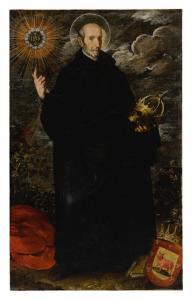 HERRERA Francisco el Viejo 1576-1656,Portrait of Saint Francis Borgia,Sotheby's GB 2021-03-23