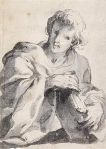 herrera the elder francisco 1590-1654,Saint John the Evangelist,Sotheby's GB 2021-07-08