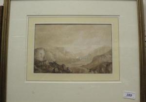 HERRIES Charles Henry,Continental landscape,1850,Moore Allen & Innocent GB 2017-05-26