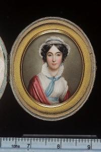 HERRIES Isabella 1800-1800,julia m. herries, wearing white dress with blue wa,Sotheby's 2004-11-17