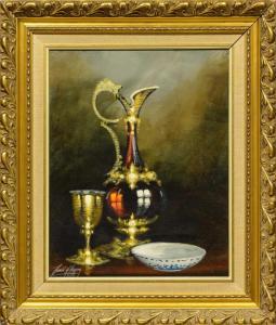HERRING Denzil 1940-2008,Still Life Brass and Plate,5th Avenue Auctioneers ZA 2024-03-04