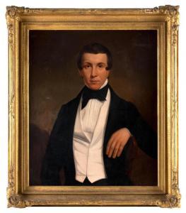 HERRING James 1794-1867,Portrait of John A,1845,Eldred's US 2024-04-05