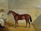 HERRING John Frederick I 1795-1865,Chantilly, a chestnut horse in a stable,1842,Bonhams 2013-07-23
