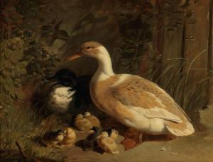 HERRING John Frederick I 1795-1865,Ducks and ducklings,1845,Bonhams GB 2024-03-13
