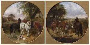 HERRING John Frederick I 1795-1865,Farmyard Scenes,Dallas Auction US 2015-11-04