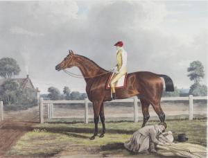 HERRING John Frederick I 1795-1865,Reveller, The Winner of the Great St Leger at Don,1818,Tennant's 2018-04-28