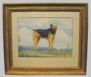 HERRING John Frederick II,'Nicky', the Aristocrat, an Airedale Terrier,William Doyle 2002-02-12