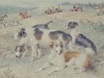 HERRING John Frederick II 1820-1907,Jnr  Foxhounds watering,Locke & England GB 2007-03-29