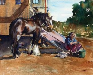 HERSCH G M,Feeding the horses,Mallams GB 2016-08-10