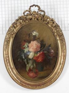 HERSEUT Francois Etienne 1823-1880,Stilleben mit Rosen,1855,DAWO Auktionen DE 2016-02-24