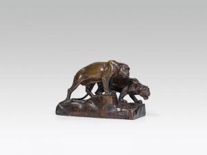 Hertel Oskar,2 Panther,im Kinsky Auktionshaus AT 2018-10-24