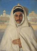 HERTER Albert 1871-1950,Ahmed Gharza, Dragoman of Marrakech,Christie's GB 2013-10-01