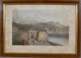 HERTH Charles 1785-1848,Genoa, Porta della Lanterna,Rubinacci IT 2008-06-30