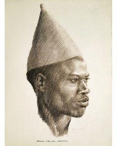 HERVIAULT André 1884-1969,Poullot Djougou Dahomey,1930,Artprecium FR 2020-07-09